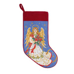Angel Embroidered Stocking