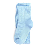 Little Stocking Co. Bluebell Cable Knit Tights, view 2
