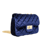 Tiny Treats classic large suede handbag, alternate view