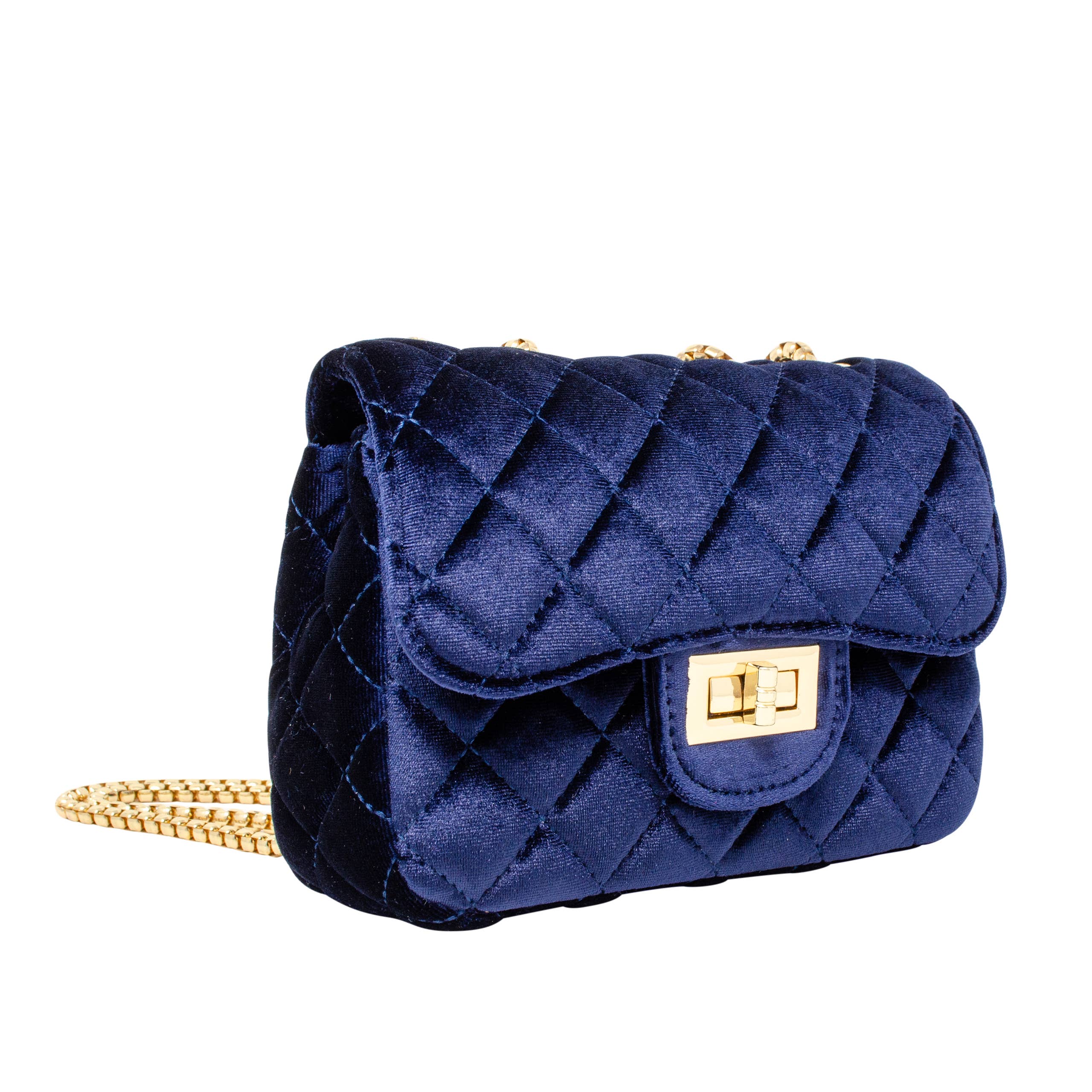 Tiny Treats classic large suede handbag, alternate view