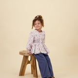 Dolores Smocked Blouse and Camilla Pants set