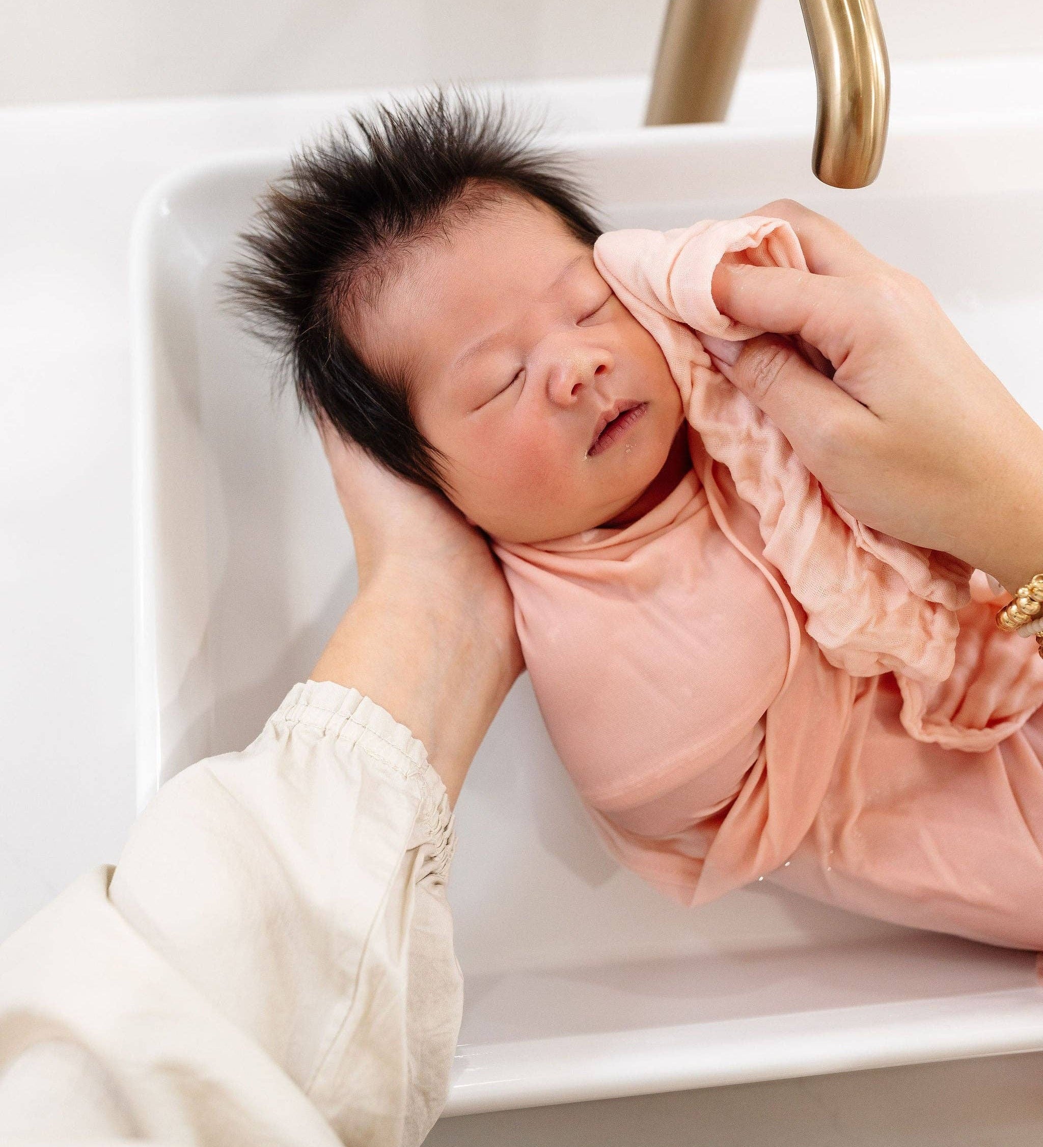 Bath - Washcloth 3 Pack - Blush