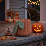Pumpkin Basket | Quilted Storage Basket | Halloween Basket