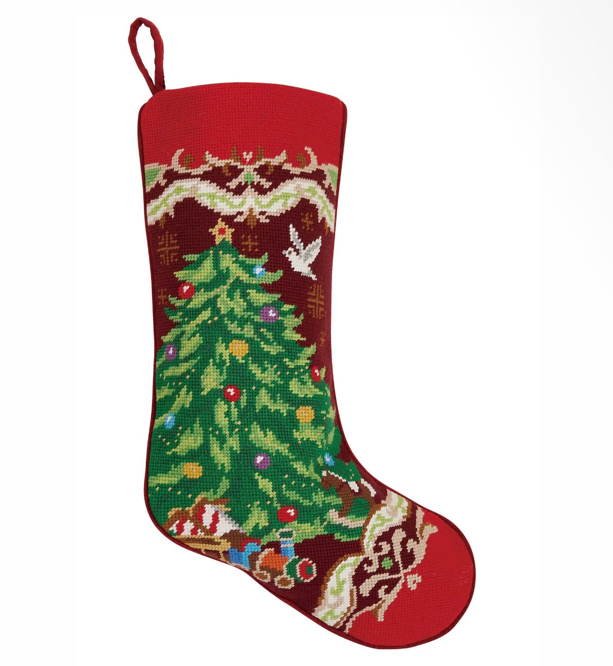 Christmas Tree w/Presents NP Stocking