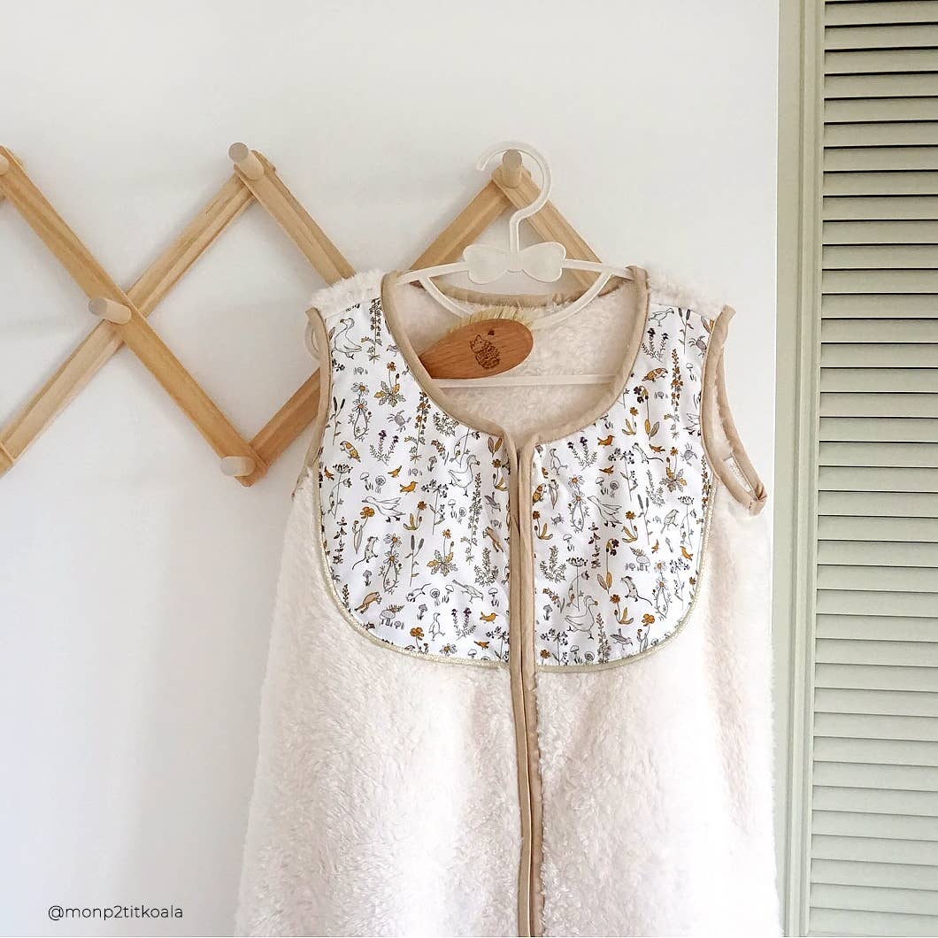 Very soft adjustable sleeping bag 6-24 months: Sofia