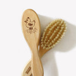 Wooden Baby Brush - Duck