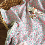 Baby blanket Liberty® fabric and fleece: GUS