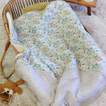 Baby blanket Liberty® fabric and fleece: GUS