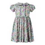 Leafy Floral Frill Dress