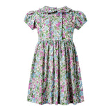 Leafy Floral Frill Dress