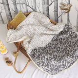 Baby blanket Liberty® fabric and fleece: Andréa