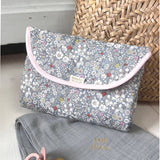 Liberty® fabric and PVC baby changing mat: Katie