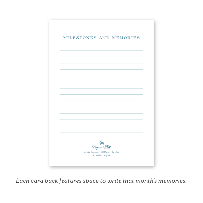 Balloon Festival Baby Milestone Cards