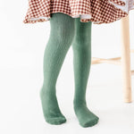 Spruce Cable Knit Tights