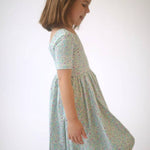 Short Sleeve Twirl Dress