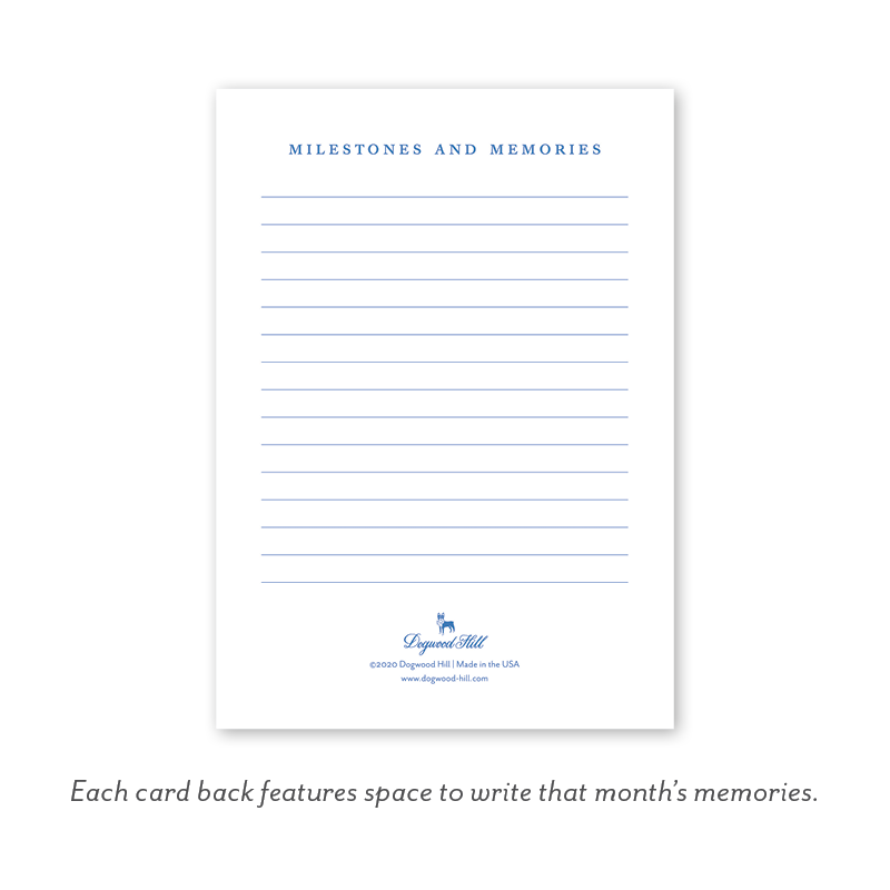 Snips and Snails Baby Milestone Cards: Milestone Cards - Set of 15