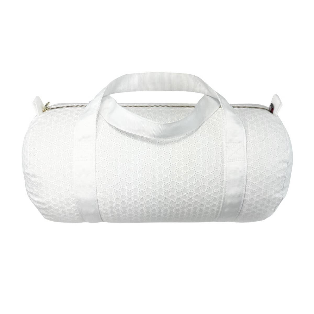 Eyelet Love You Medium Duffel | Mint