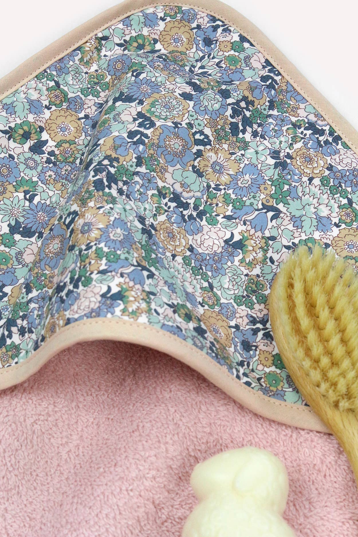 Liberty® Sponge and Fabric Baby Bath Cape: Jenny