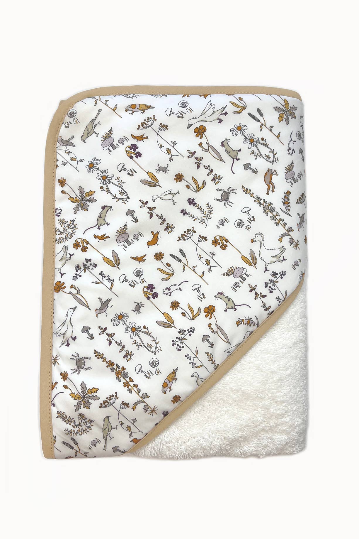 Liberty® Sponge and Fabric Baby Bath Cape: Jenny
