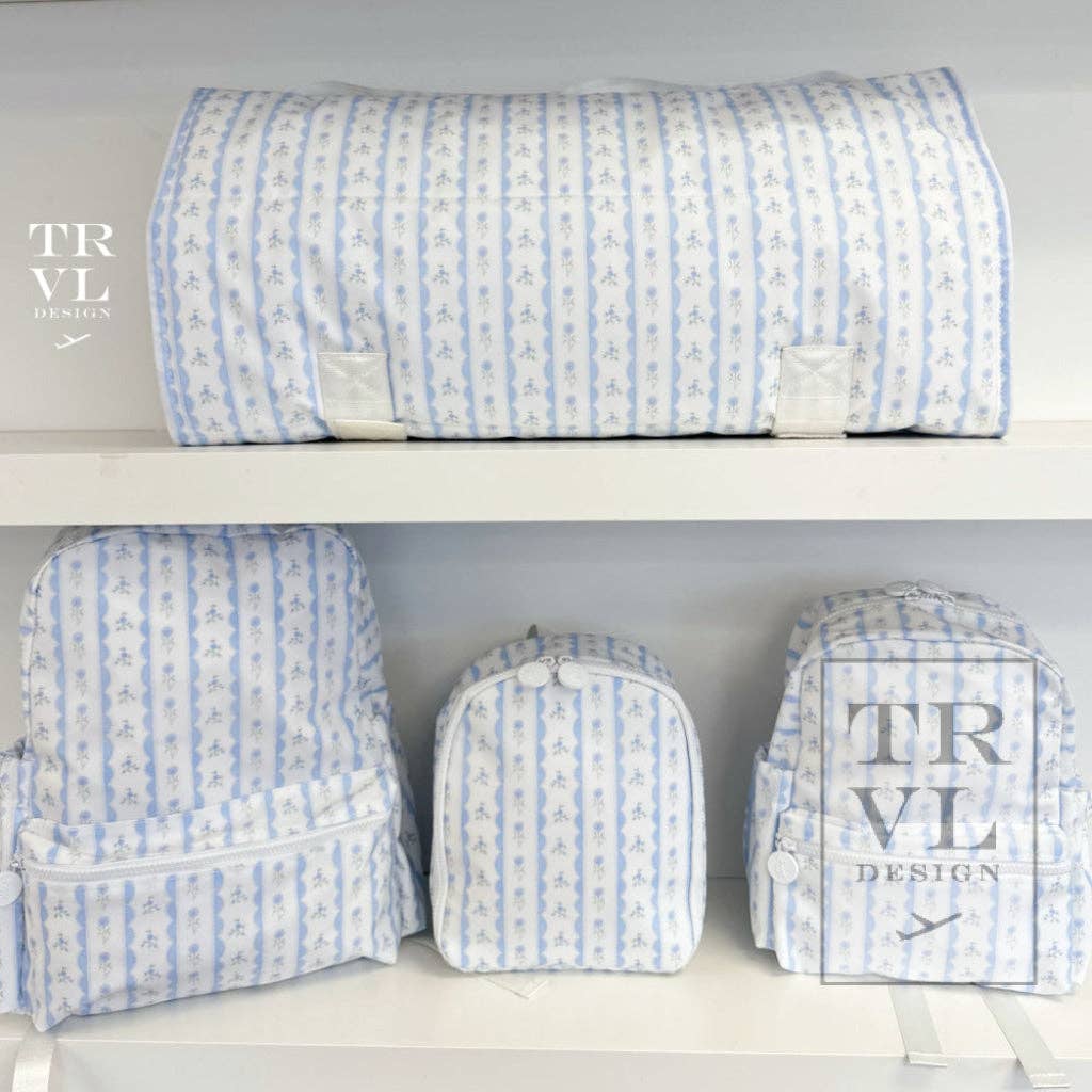 Nap Mat - Rest Up! Ribbon Floral Blue