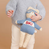 Benjamin Bear Ski Plushie | Baby Kids Toy Animal Fall Winter
