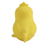 Chick Natural Organic Rubber Teether, Rattle & Bath Toy