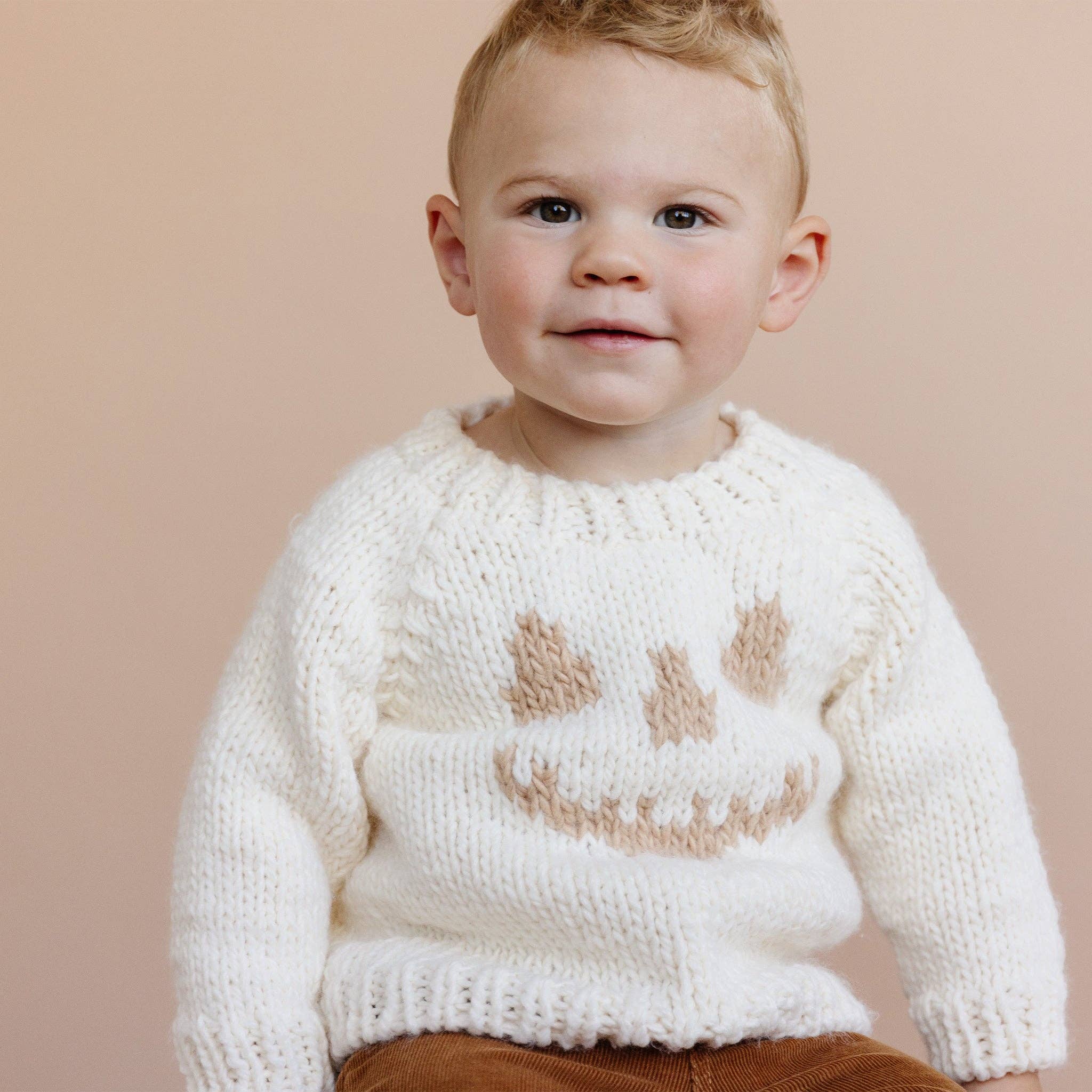 Jack-o-lantern Sweater – Cream