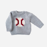 Baseball Sweater Sports School Team Baby Kid Fall Pullover