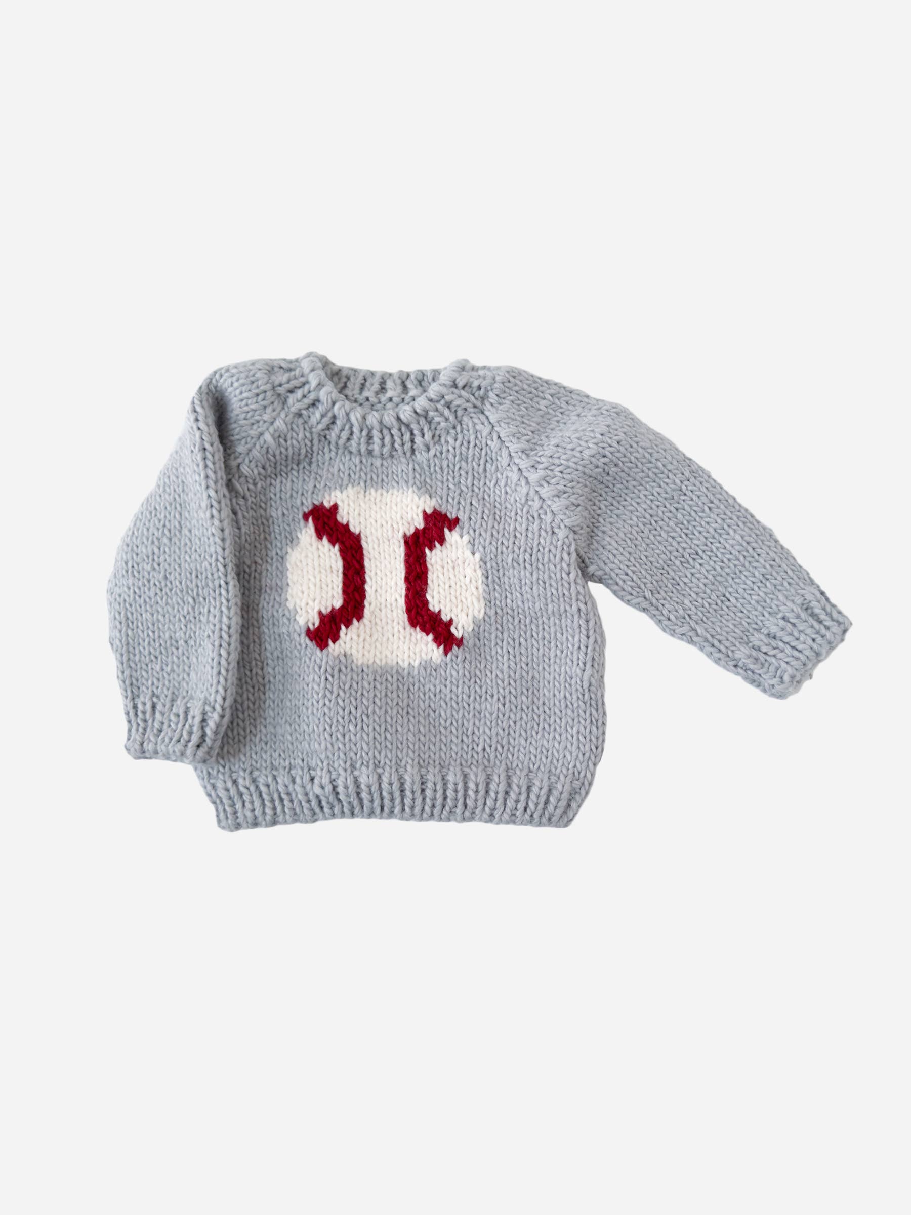 Baseball Sweater Sports School Team Baby Kid Fall Pullover