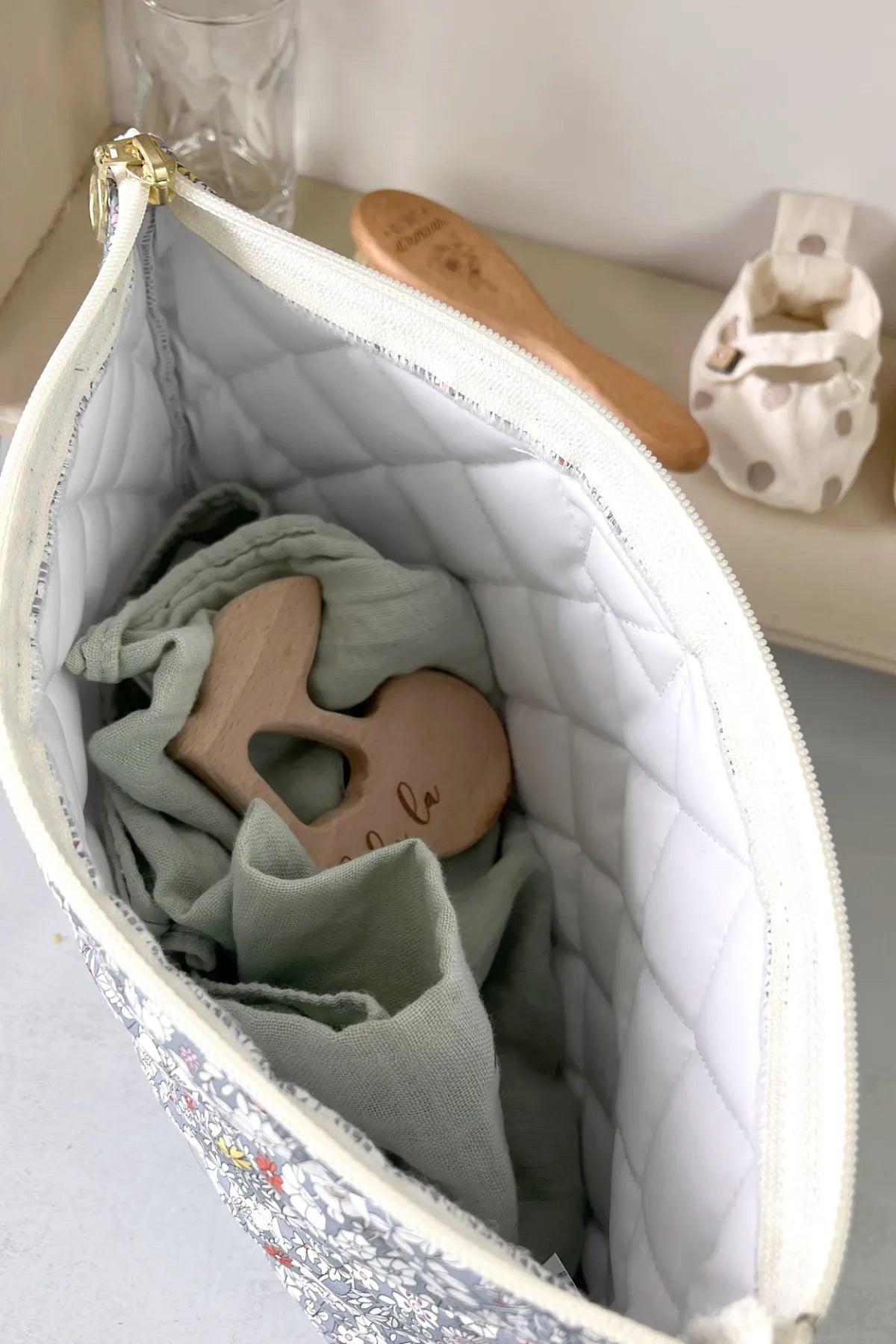 Liberty® Fabric Toiletry Bags with Plasticized Interior: Katie