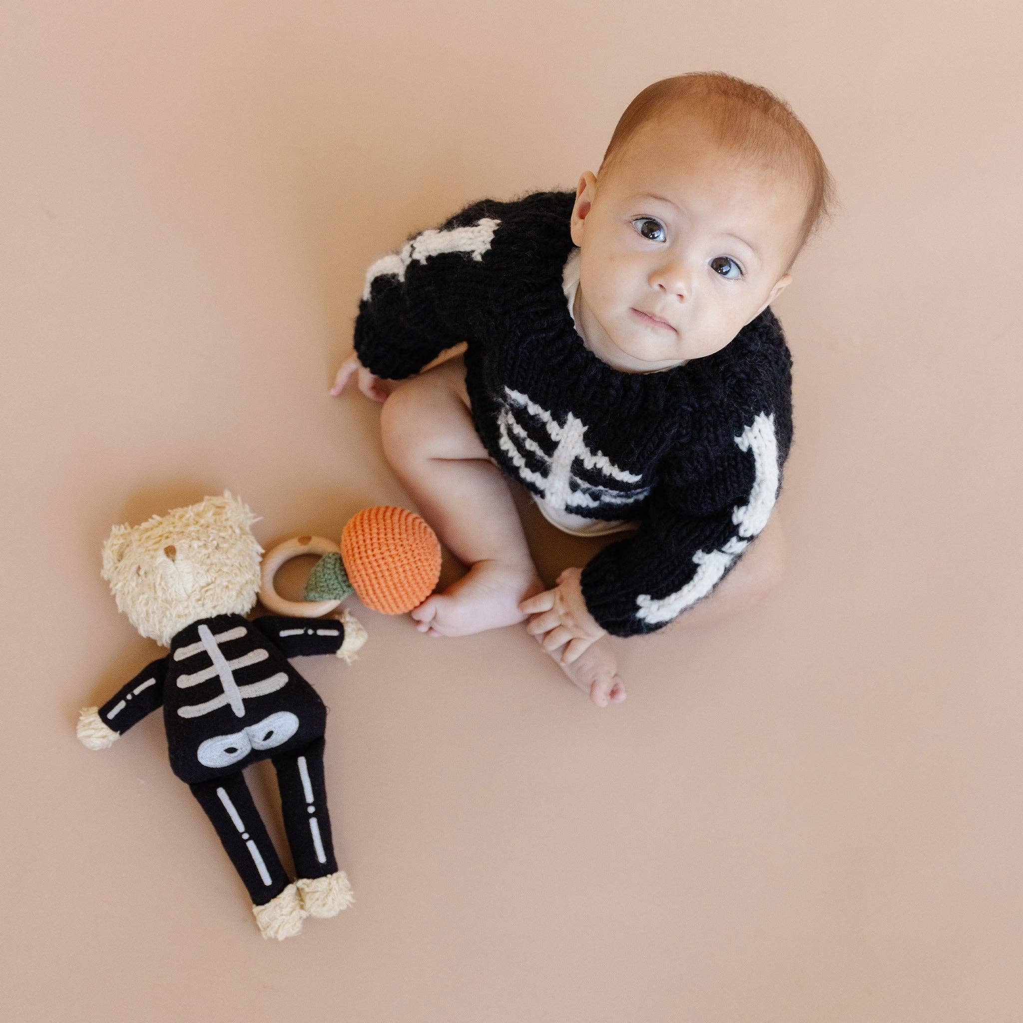 Skeleton Bear Plush Toy Halloween Stuffed Animal Doll Baby