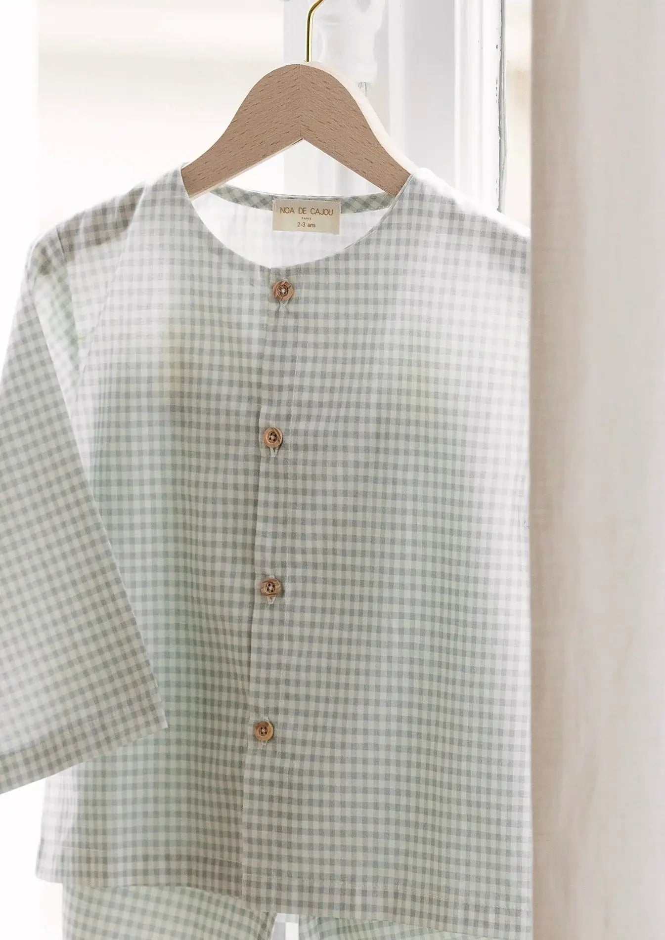 Pyjamas Vichy Green