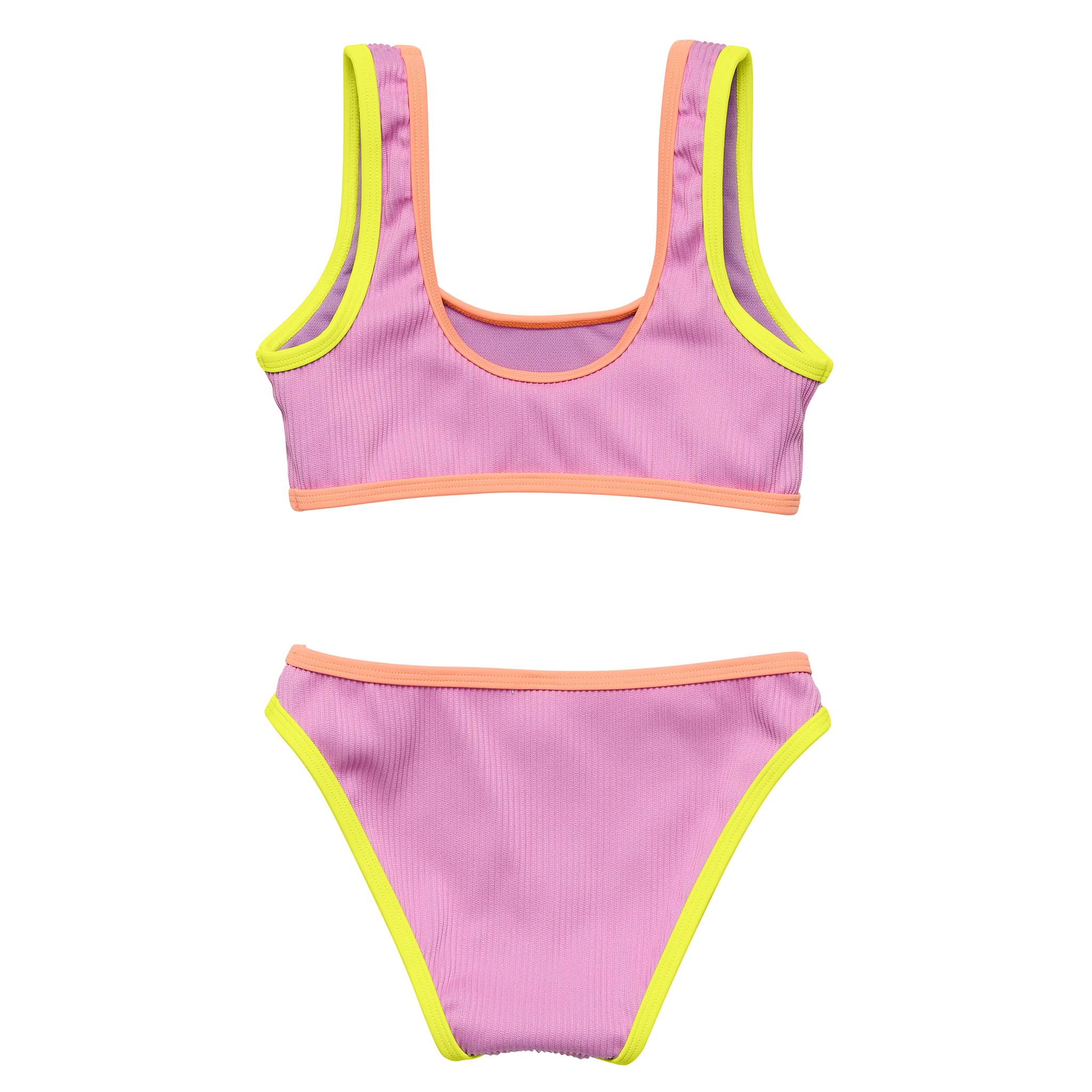 Vacay Pop Recycled Crop Bikini