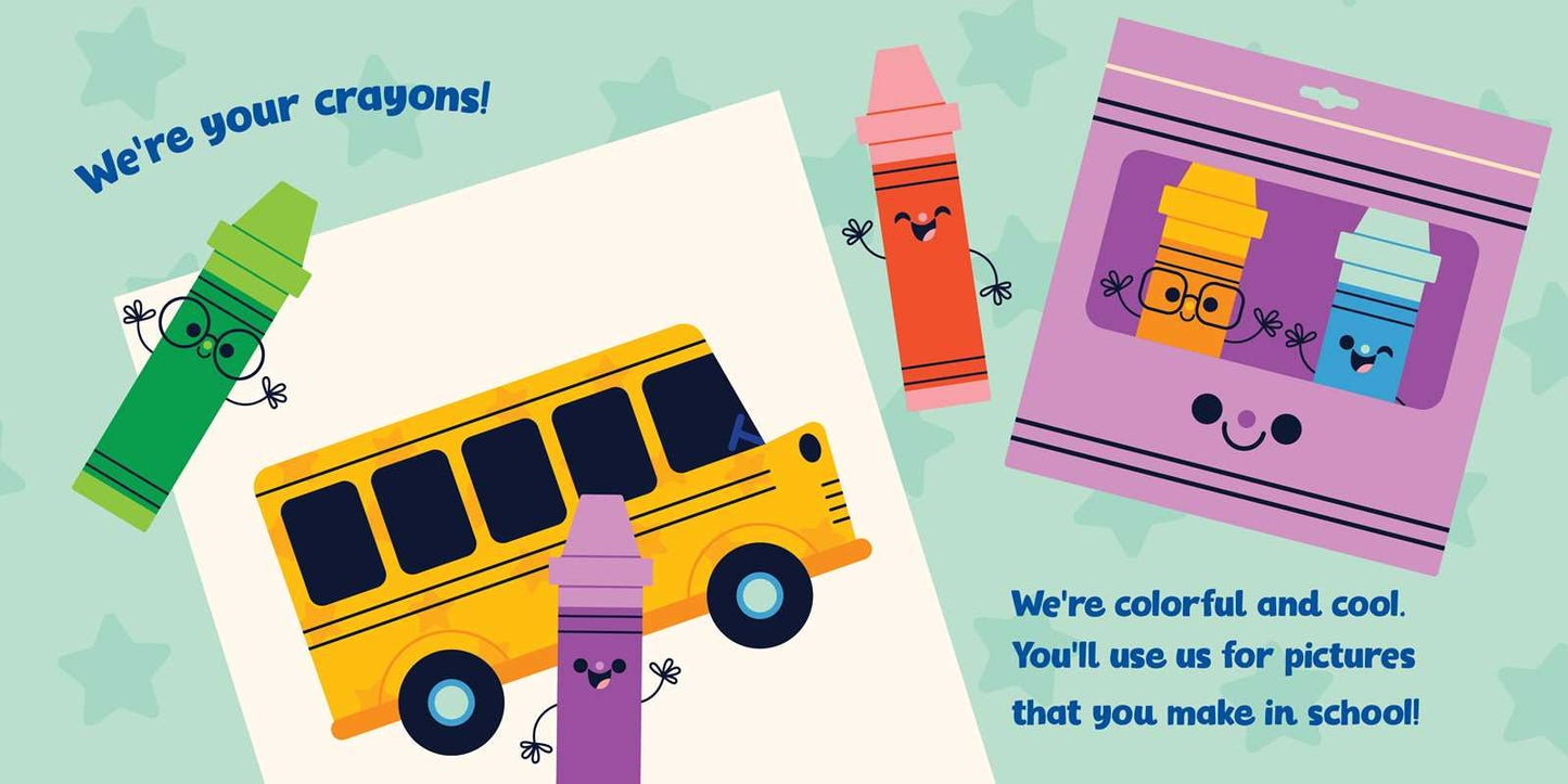 Hello, Crayons! by Hannah Eliot: Board Books; 16 pages / English