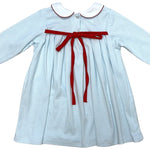 Knit Float Girls Dress Christmas Wreaths Collection