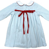 Knit Float Girls Dress Christmas Wreaths Collection