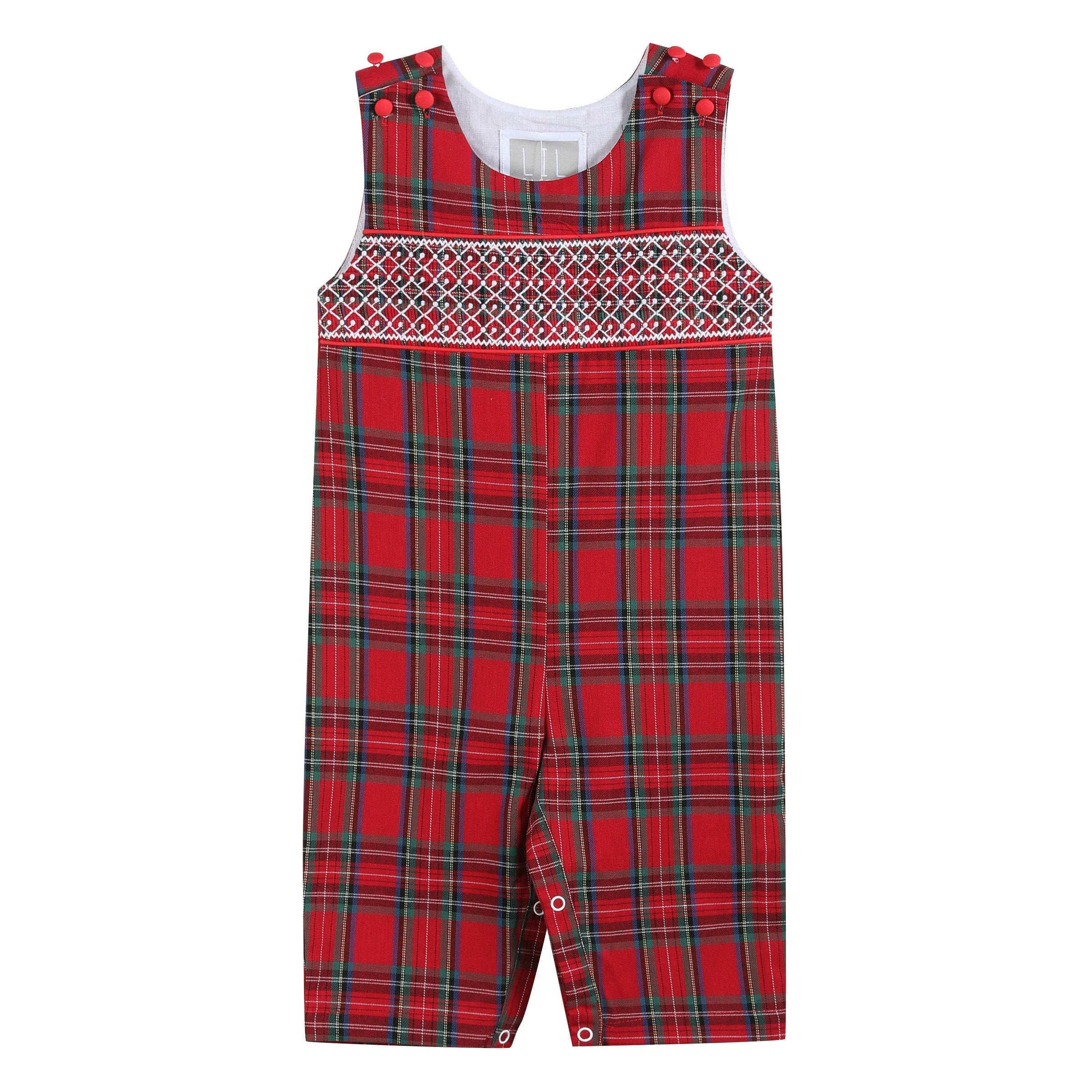 Tartan Smocked Longall