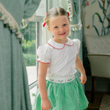 The Proper Peony Carol Christmas collection in green gingham and holly