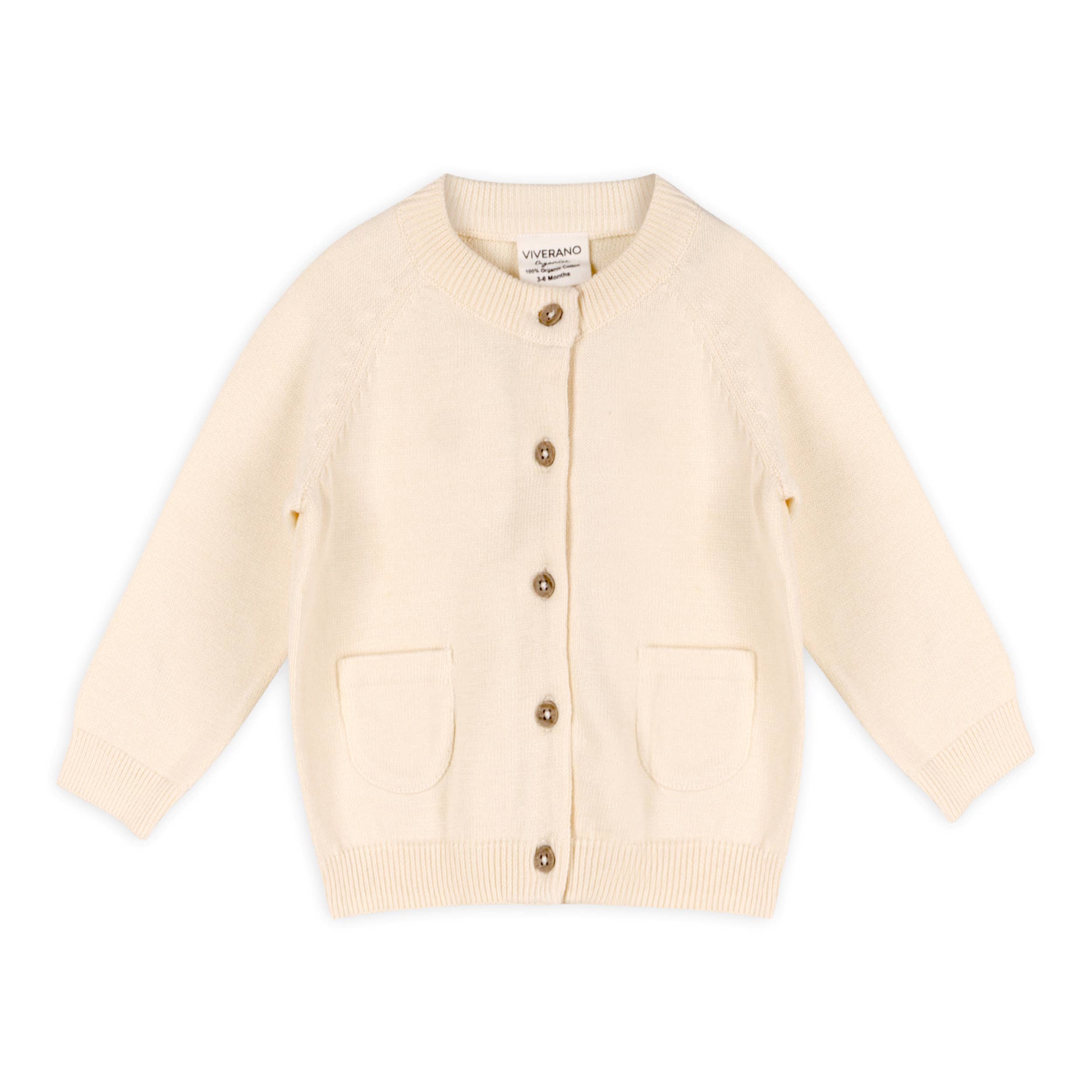 Milan Button Cardigan Sweater (Organic Cotton)