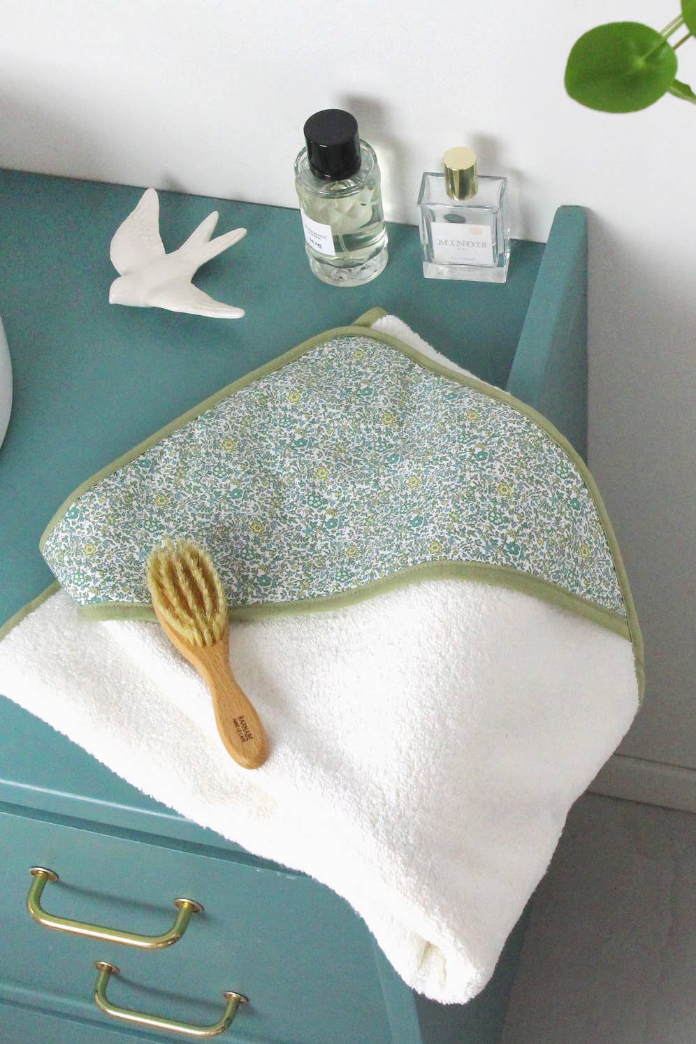 Liberty® Sponge and Fabric Baby Bath Cape: Jenny