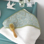 Liberty® Sponge and Fabric Baby Bath Cape: Jenny