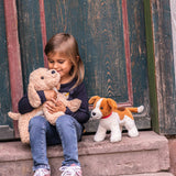 Berno Goldendoodle Dog Plush Stuffed Toy, 14 Inches