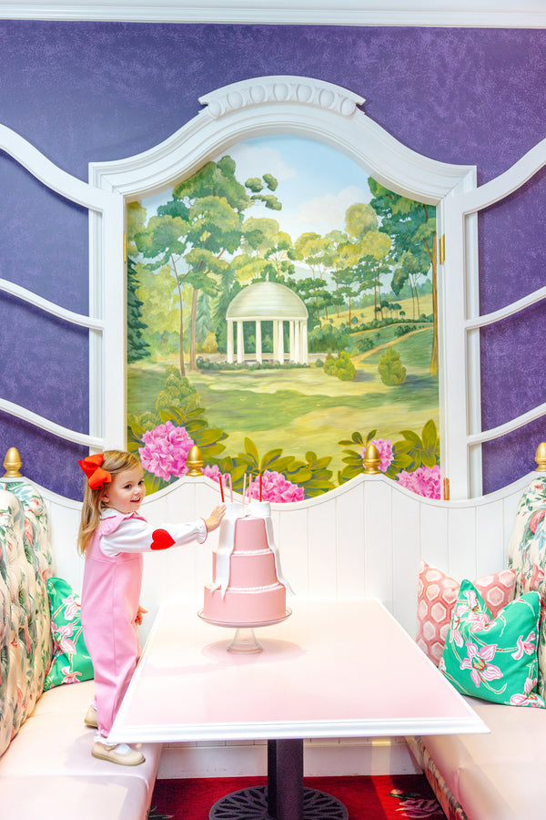 Emma`s Elbow Patch Top -Onesie Red Hearts