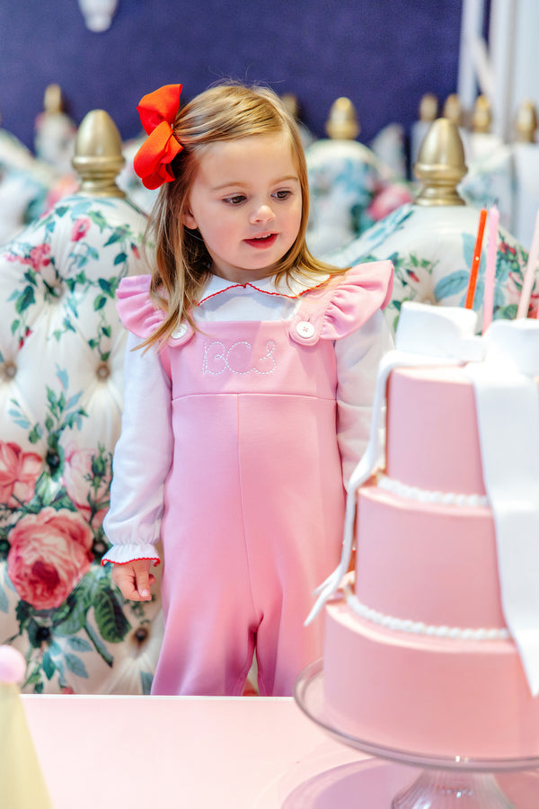 Violet`s Vintage Overalls- Hampton Hot Pink