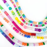 Rainbow Sprinkles - Seed Bead Necklace
