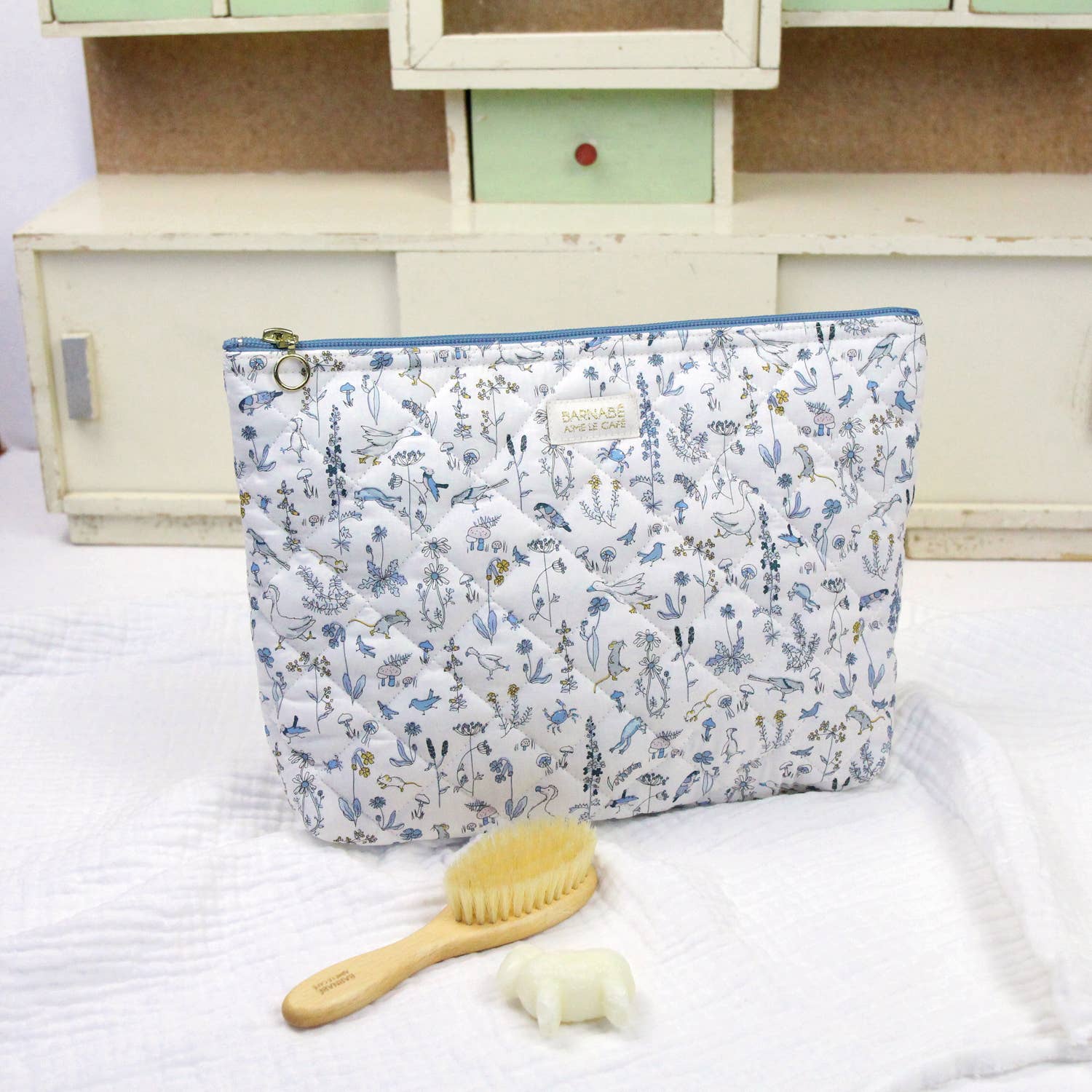 Liberty® Fabric Toiletry Bags with Plasticized Interior: Gus