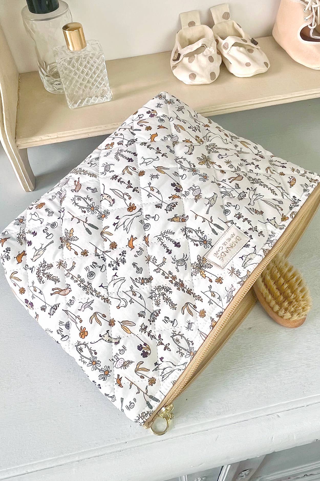 Liberty® Fabric Toiletry Bags with Plasticized Interior: Camille
