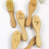 Wooden Baby Brush - Duck
