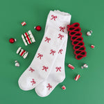 Little Stocking Co. Bow Knit Tights