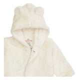 magnetic me Cloud minky bear jacket, detail view